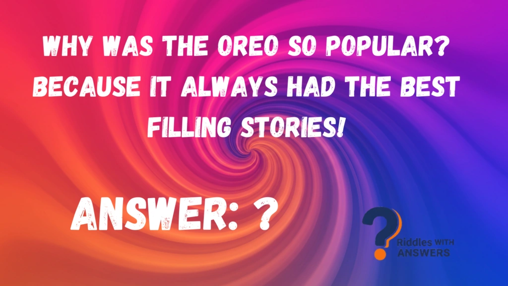 Oreo Riddle