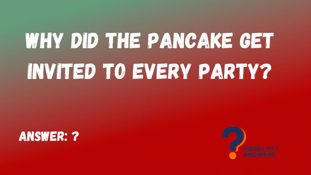  Pancake Riddle